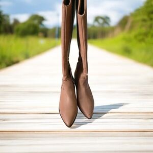 Tan Over the Knee Women's Boots Size 7